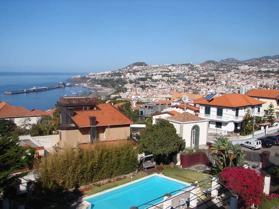 Private Pool Apt. With Great View Funchal  Eksteriør billede